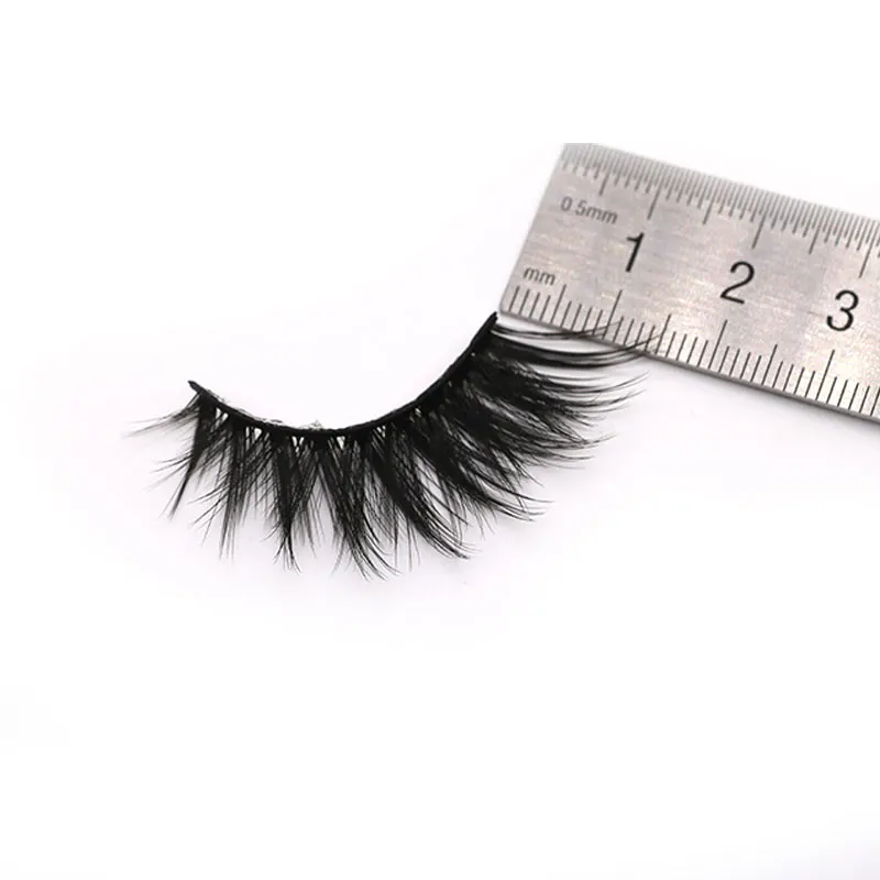

7 Pairs/Lot Crisscross Thick Eyelashes Natural 100% Cruelty Free 3D Mink Lashes Extension For Professionals Make Up Cosmetics