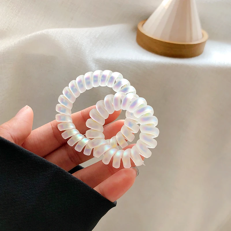 

Sweet Girls Plastic Elastic Hair Bands Girl Women Ponytail Holder Scrunchie Headband Hair Accessories Head Wear
