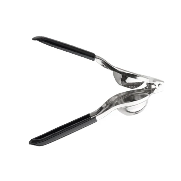 

Lemon Squeezer Heat-resistant Stainless Steel Manual Juicer Lemon Fruit Juicer with Silicone Handles AC889