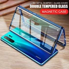 GETIHU 360 магнитный чехол из закаленного стекла магнит мобильный телефон чехол для телефона чехол для Huawei P30 P20 Pro Mate 20X 20 Lite Nova 4 3