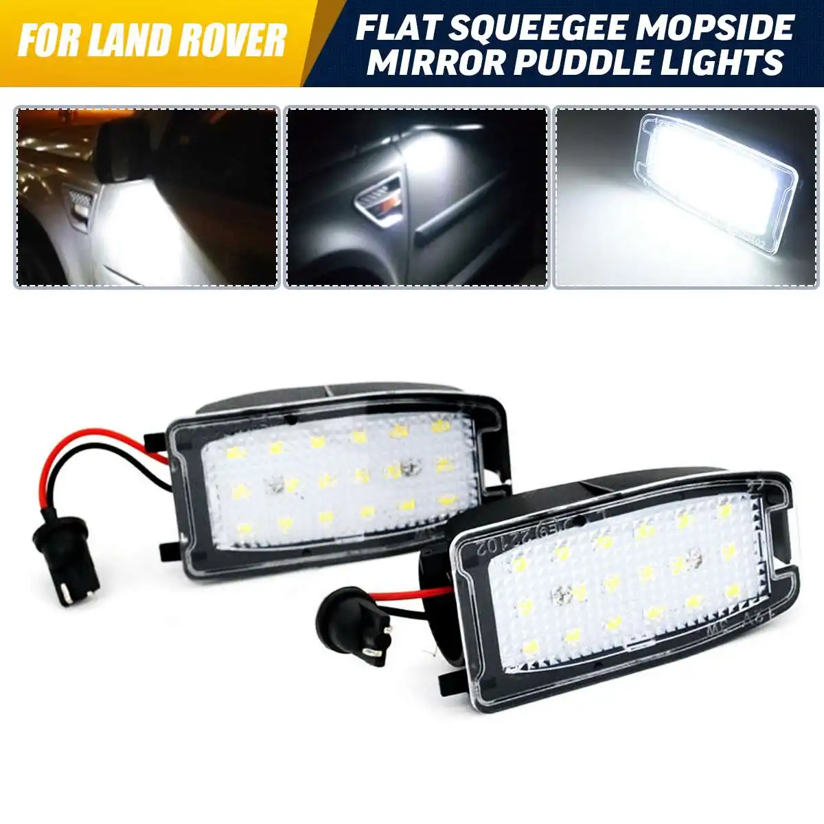 

Светодиодный фонарь для бокового зеркала, 2 шт., для Land Rover Range Rover Sport L322 Discovery Freelander 2 LR2 LR3 LR4