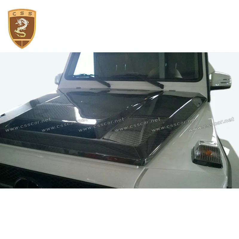 Крышка капота двигателя автомобиля из настоящего углеродного волокна для mercedes