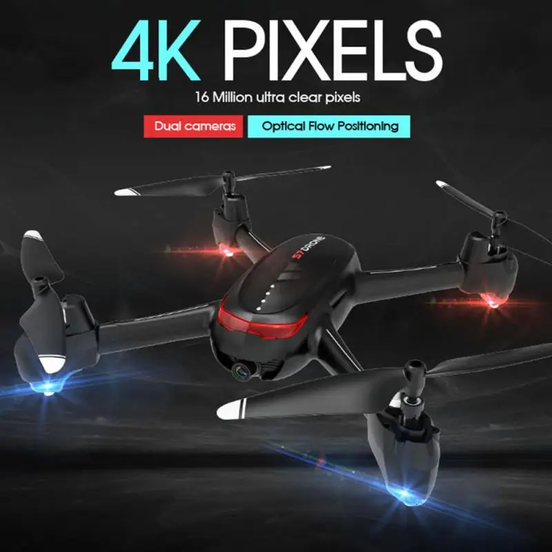 RC wifi FPV Drone 4K камера оптический поток 1080P широкоугольный HD Двойная антенна видео