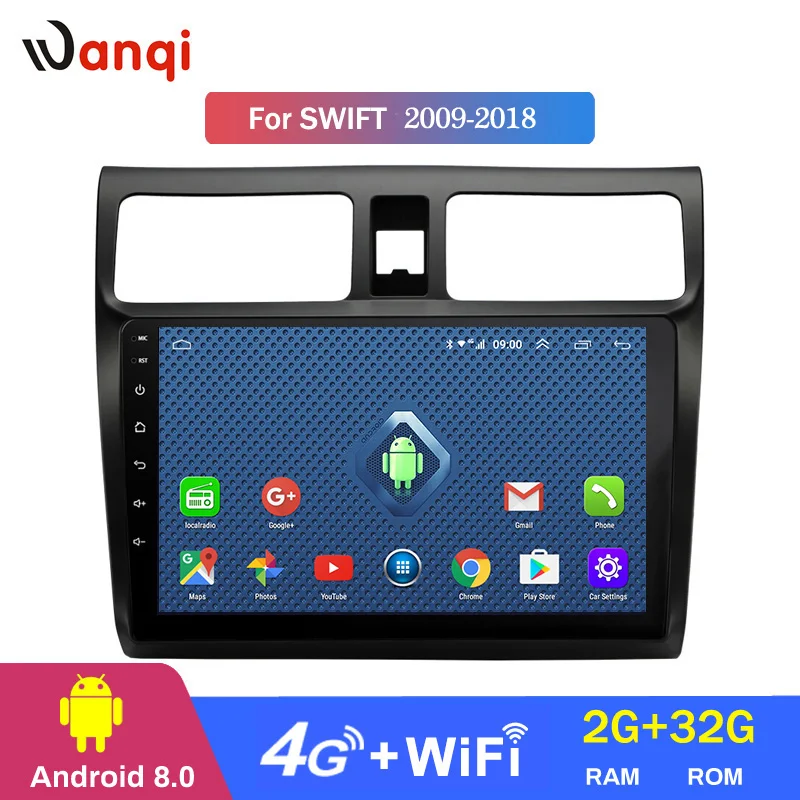 

10 дюймов подходит для SUZUKI SWIFT 2009-2018 Android 10,0 автомобильный DVD GPS навигатор плеер Автомобильный стерео аудио хост Wi-Fi автомобильное радио