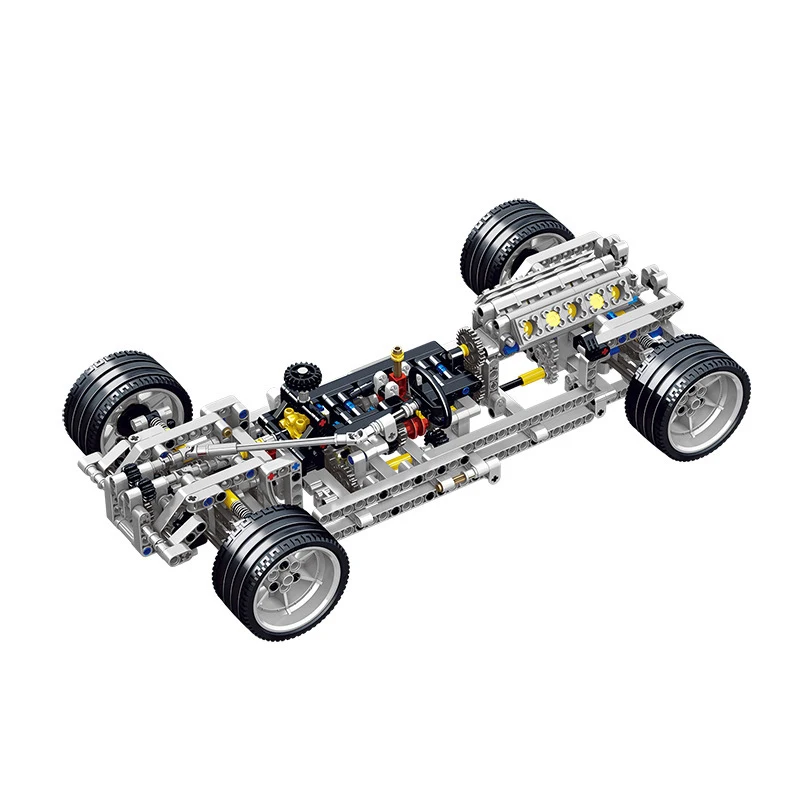 

New High-Tech Vampire GT Deluxe Lamborgh Aventador SVJ Roadster Bricks Super Sport Car Building Blocks Toy for Kids Gift