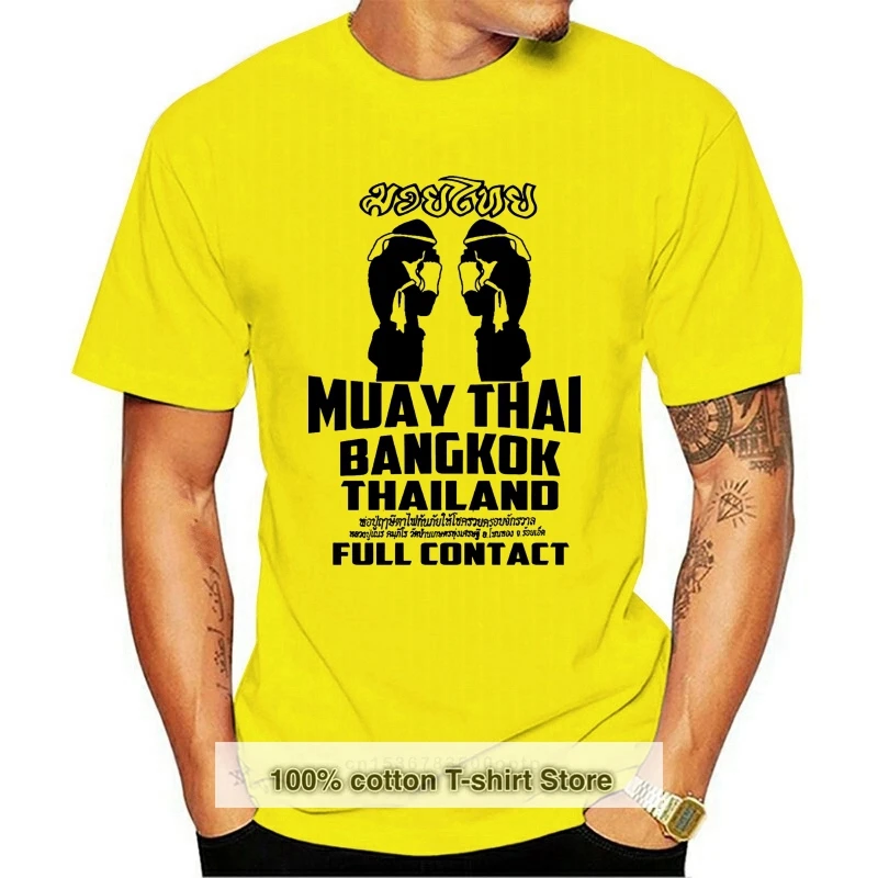 

Muay Thai T-Shirt Full Contact 2020 Brand New Men Clothing Fashion Men T Shirts Design A Shirt
