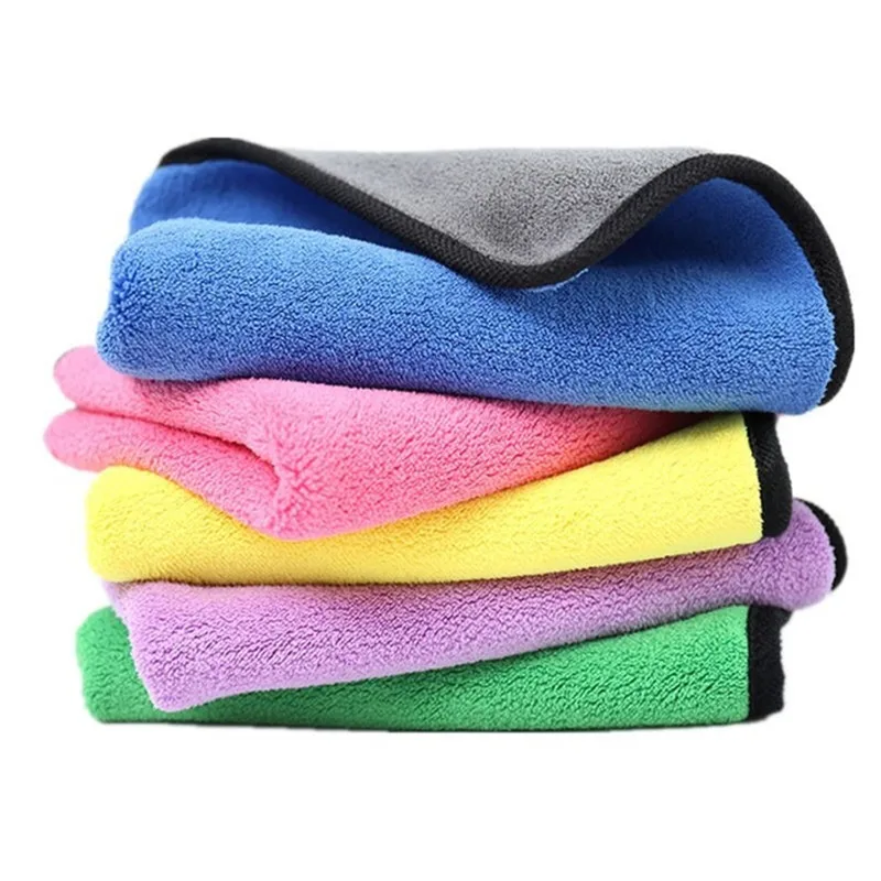 

Microfiber Dog Towel Soft Thick Absorbent Quick-drying Bath Towel for Small Dogs Cats Puppy Parrot Hamster Mini Pet 30x30/60CM