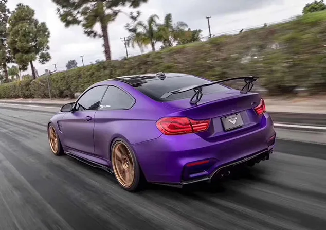 Для F80 M3 F82 F30 M4 M5 M6 Z4 Vorsteiner style GT ABS Материал краска цвет задний багажник губа