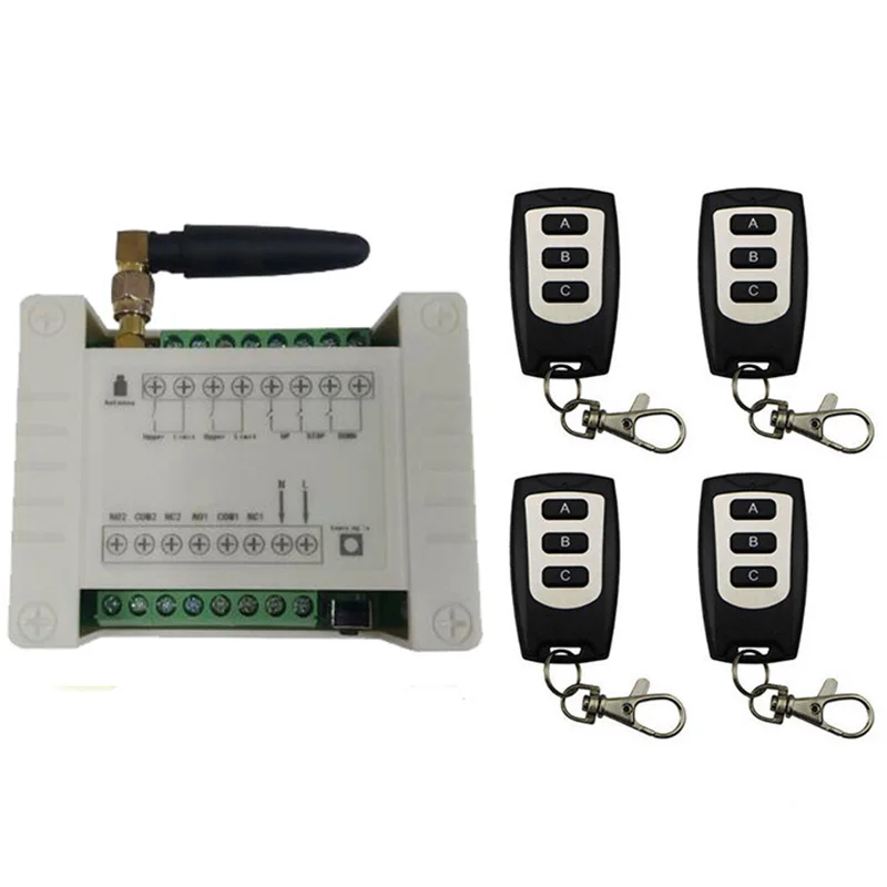 Беспроводной Радиочастотный приемник с дистанционным управлением 12 В 24 36 48 2