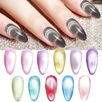 3d cat eye gel nail polish magnet effect uv led gel nail polish holographic magnetic gel varnishes manicure lacquer
