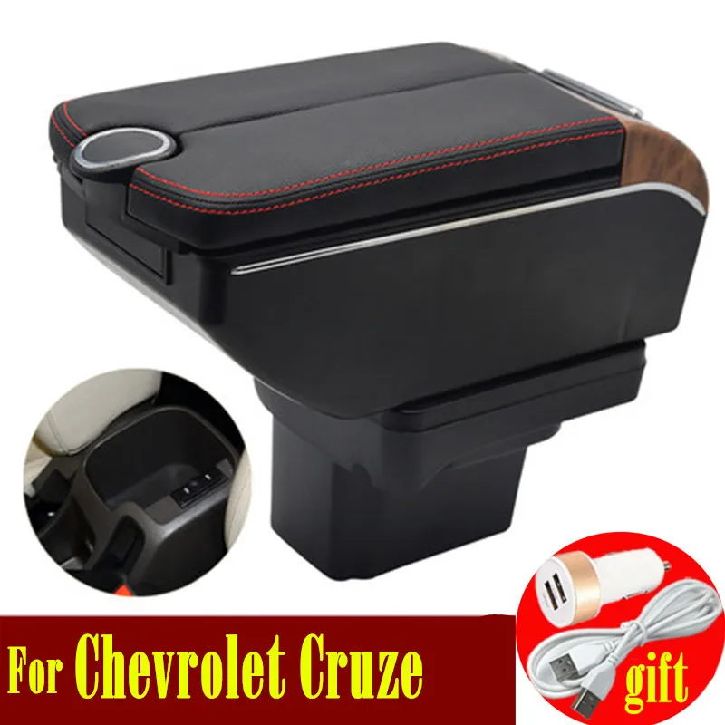 Подлокотник для Chevrolet Cruze / Holden 2009 2018 с двумя дверцами 7usb портами|Подлокотники| |