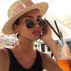 Солнцезащитные очки Мужские, квадратные, маленькие, UV400