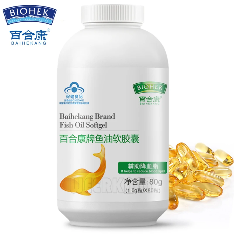 12 бутылок Омега 3 витамины рыбий жир софтгель капсула 1000 мг предложение