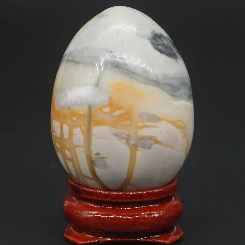 

30*40MM Picasso Jasper Egg Nice Gemstone Crystal Mineral Healing Ball Home decoration accessory Kegel Massage Yoni Egg