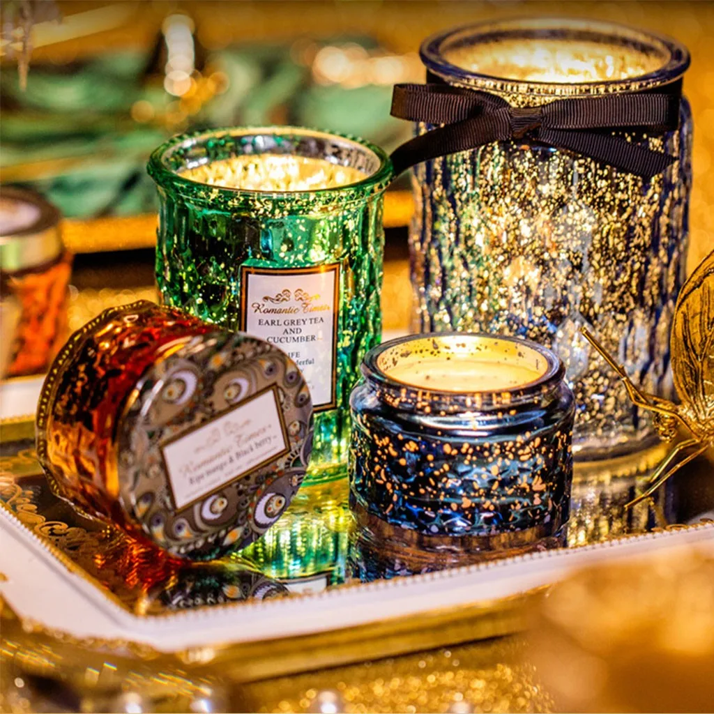 Успокаивающий ароматическая свеча чашки романтическое время эфирное масло