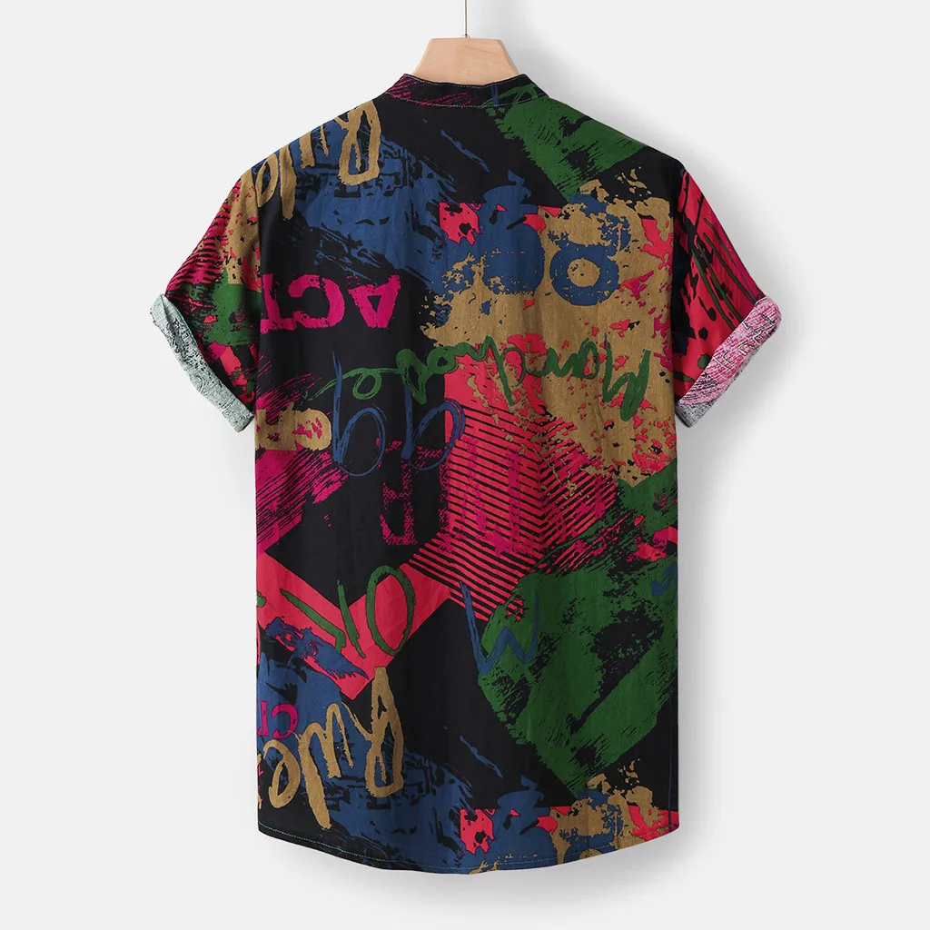 Бесплатная Страусиная рубашка высокого качества Мужская разноцветная новый