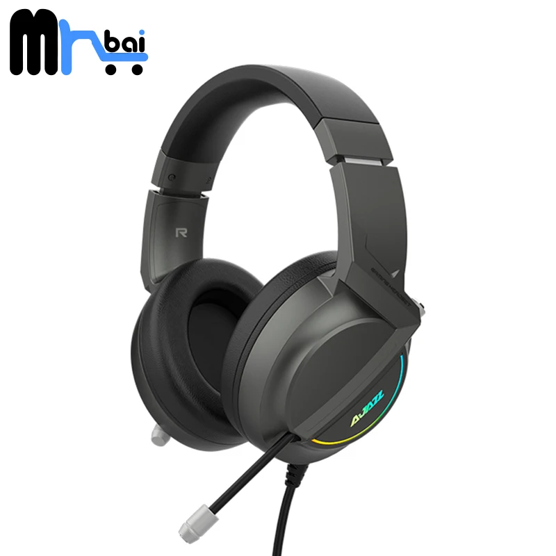 

AX365 над головой Игровые наушники USB проводные наушники 7,1 стерео объемное звучание музыки гарнитура Bluetooth с светодиодный светильник высокой ...