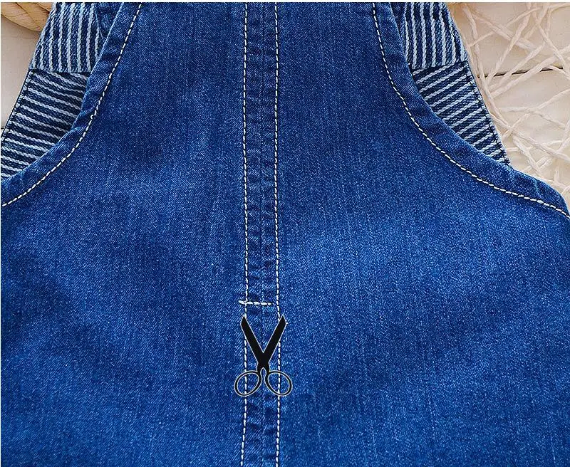 

New Fashion Summer Children Cotton Denim Strip Shorts Boys Girls Toddler Panties Kids Beach Short Cartoon Sports Pants Baby Boys