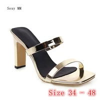 women sandals high heel shoes woman high heels ladies gladiator sandals pumps plus size 34 40 41 42 43 44 45 46 47 48