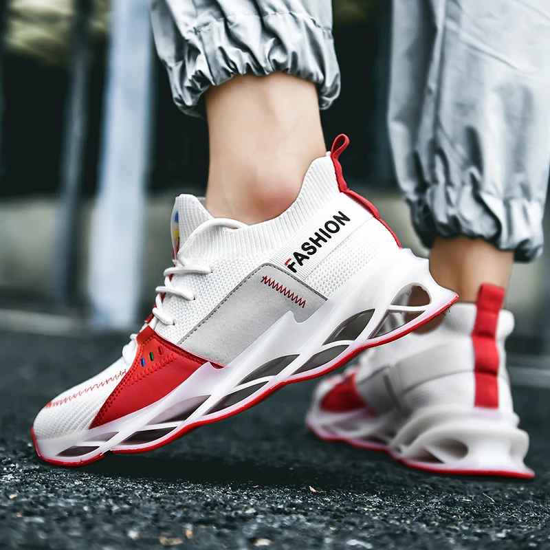 

2020 New Blade Sneakers for Men Lightweight Jogging Walking Sports Shoes Male Breathable Blade Sneakers Outdoor Running Shoes