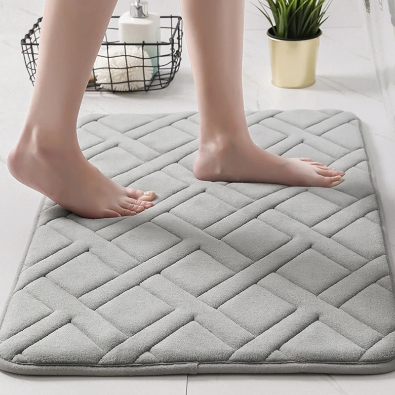 soft rebound bathroom bath mat set multi sizes bathtub washbasin toilet rugs living room bedroom kitchen area carpets large size free global shipping