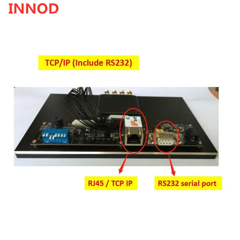 4 порта indy Impinj R2000 uhf rfid ридер модуль с макетной платой RS232 TCP/IP для спортивной