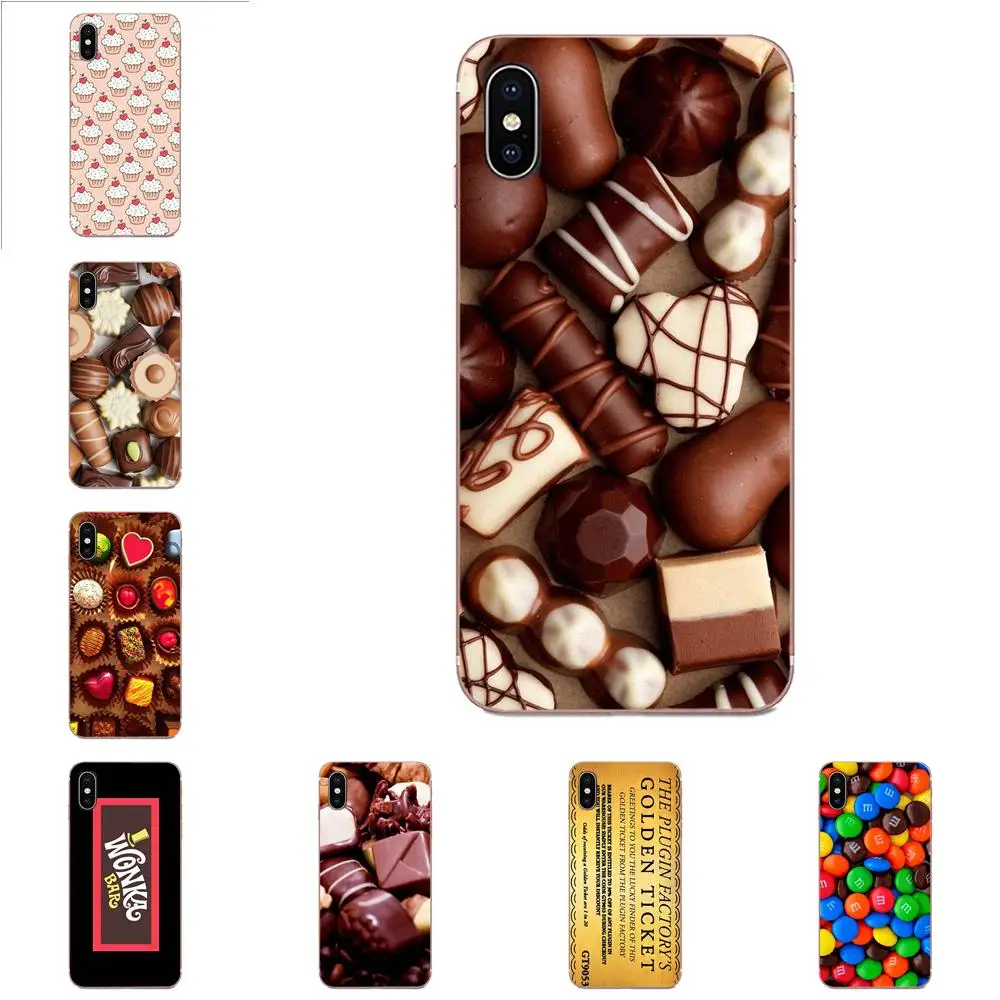 Модные шоколадные конфеты Willy Wonka для Sony Xperia Z Z1 Z2 Z3 Z4 Z5 compact Mini M2 M4 M5 T3 E3 E5 XA XA1 XZ Premium |