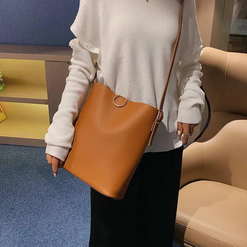 Сумка-Кроссбоди из искусственной кожи для женщин 2019 комплект двух предметов