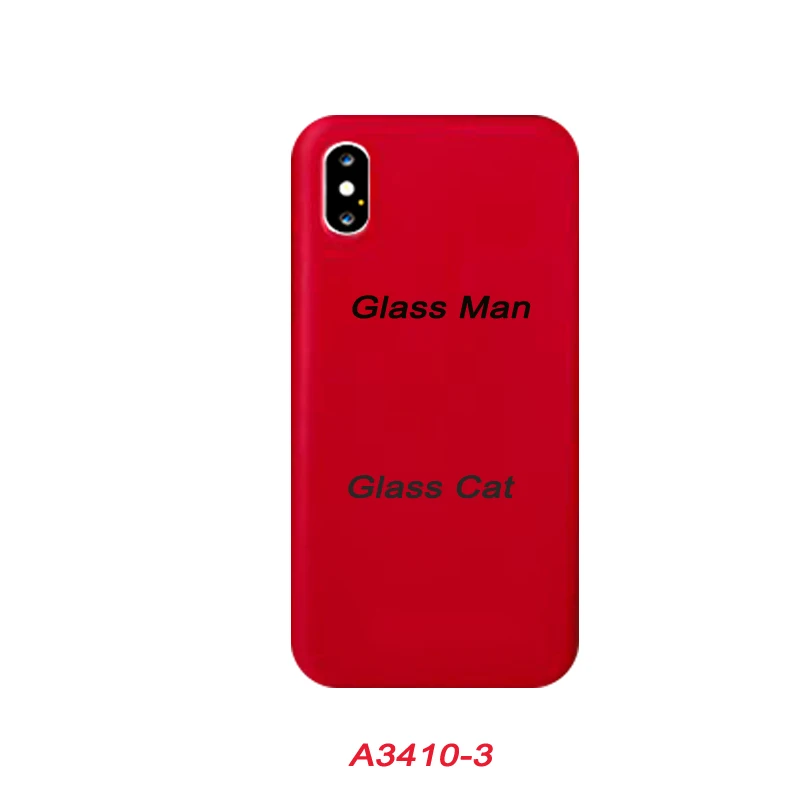 Модный чехол для телефона JAMULAR с буквенным принтом для iPhone X 11 Pro XS MAX X XR 7 6 6s 8 Plus, Матовая Мягкая задняя крышка из ТПУ с изображением кота, чехол