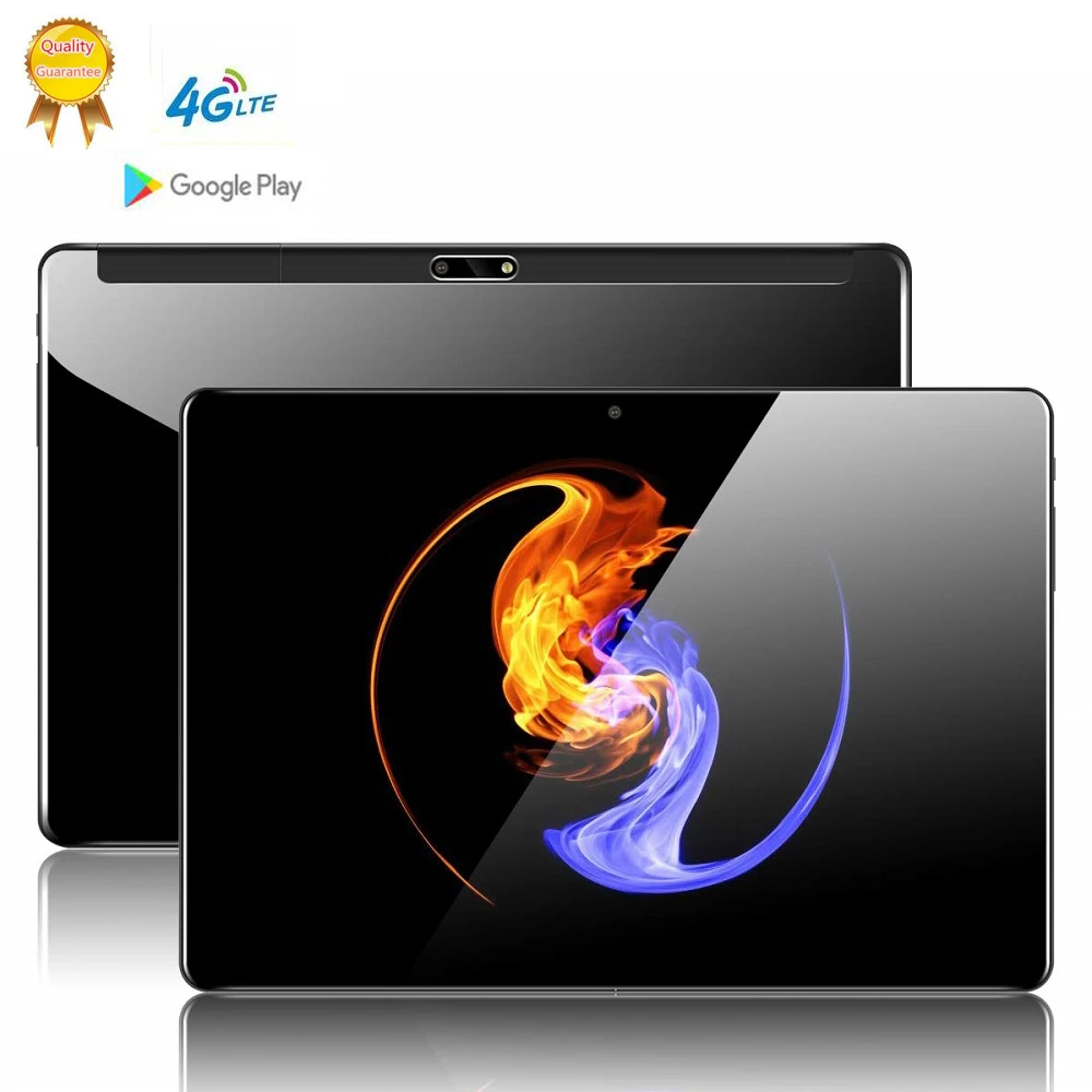 64 Гб MT6753 4G LTE смартфон с 10 дюймовым дисплеем Android 7 0 WiFi GPS FM восьмиядерным