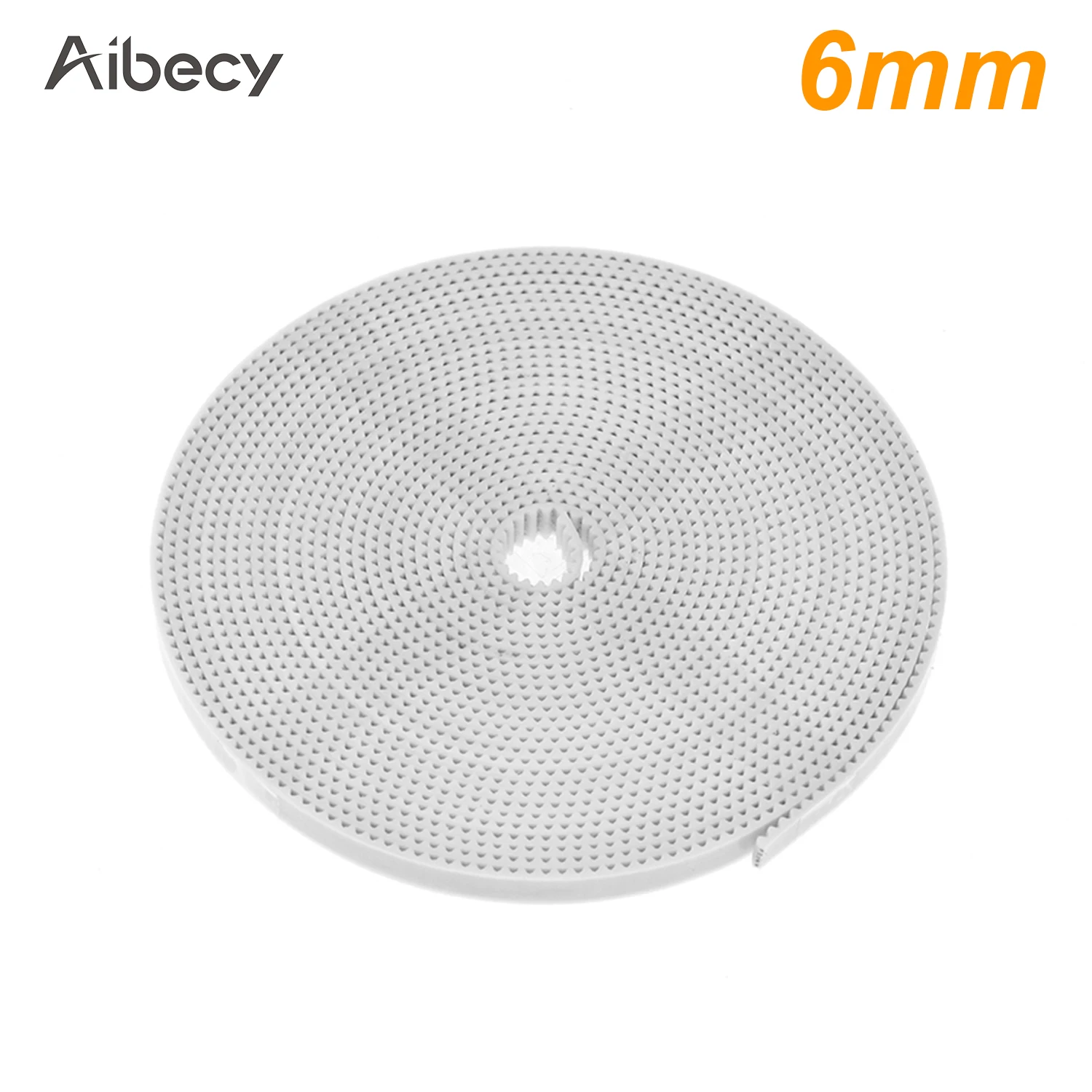 

Aibecy 10 Meters White GT2 Timing Belt Open PU Synchronous Belt Width 10mm/Width 6mm 3D Printer Parts