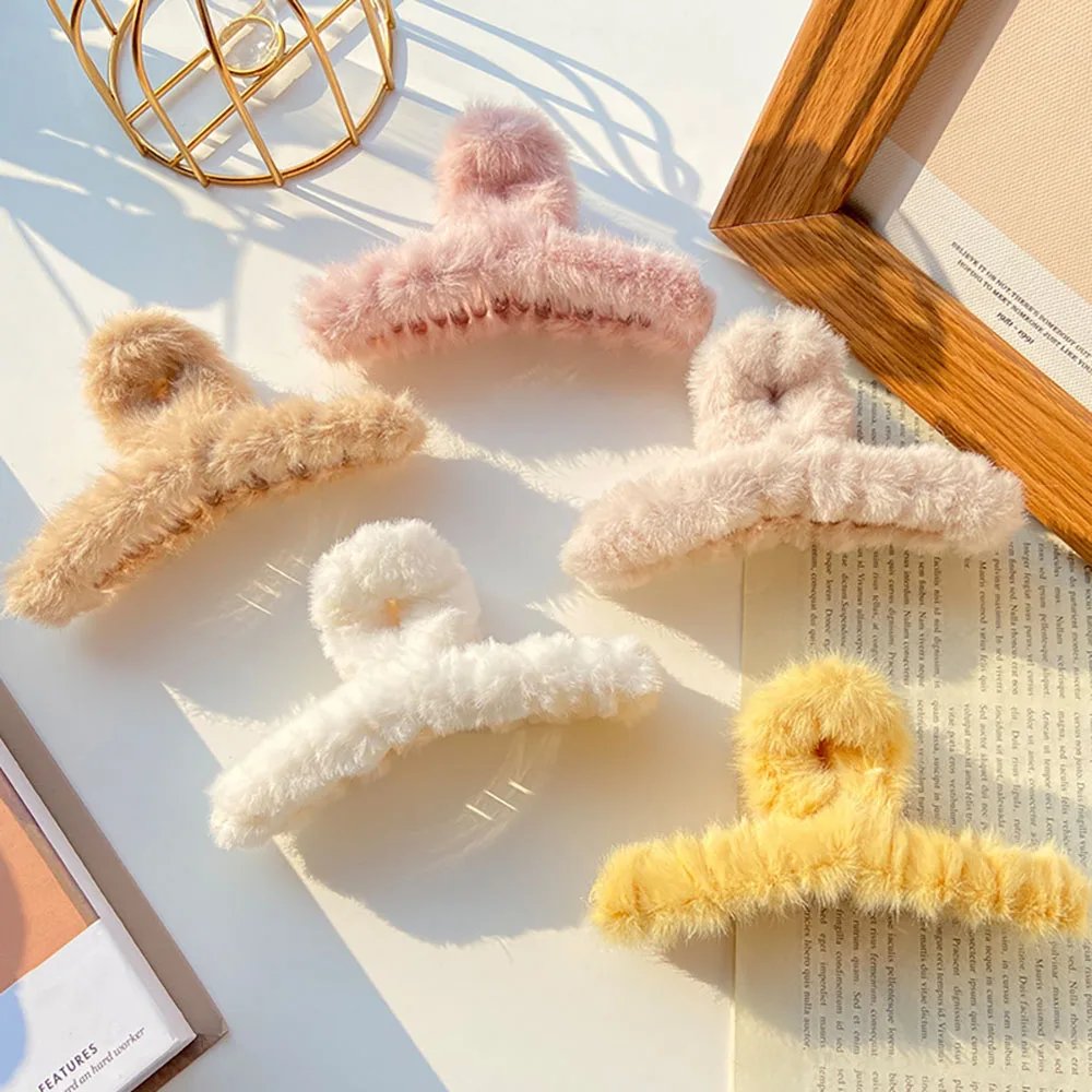 

Корейские заколки для волос Ins геометрические большие заколки мягкие женские заколки для волос для девушек элегантные аксессуары для волос