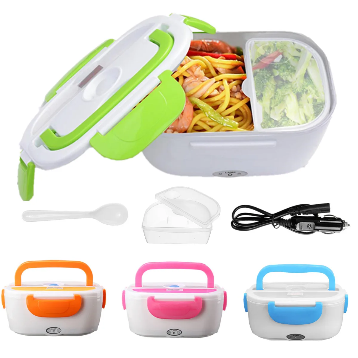 12V автомобильный разъем электрическое отопление Коробки для обедов Еда