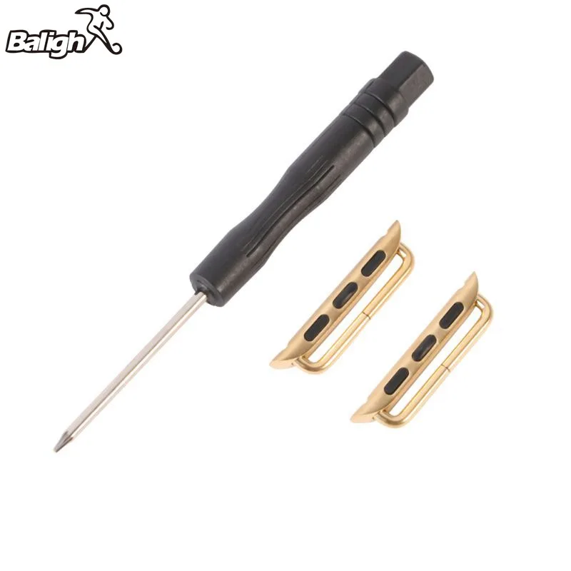 Новейшая мода 38 мм/42 мм бесшовные Нержавеющая сталь разъем застежка ремешок для