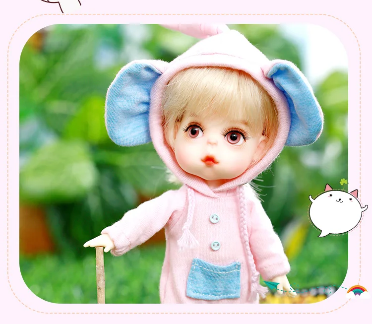 Новое поступление Dollbom Rover 1/8 BJD SD YoSD кукла высокое качество милые игрушки для девочек лучший рождественский подарок Luts Linachouchou