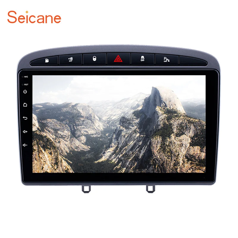 Seicane автомобильный 9 &quotHD gps Navi Android 8 1 Авторадио для PEUGEOT 408 2010-2015 2016 с головным