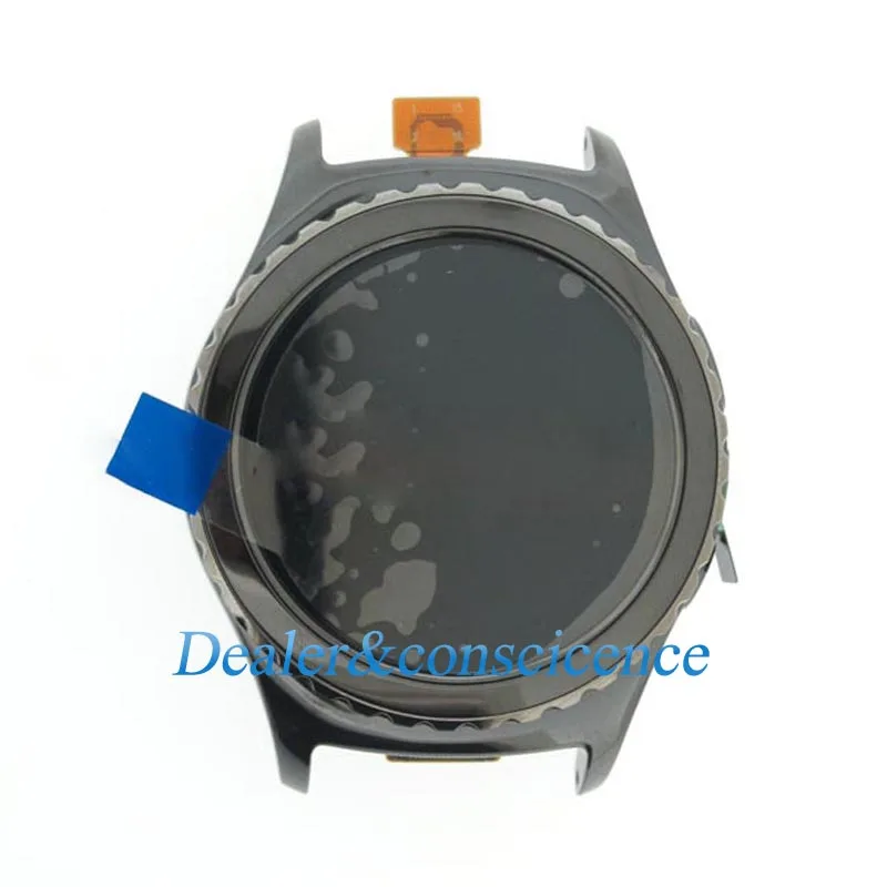 1 шт. ЖК-дисплей в сборе+ ободок(или нет) для samsung gear S2 classic R720 сенсор дигитайзер Сенсорная панель экрана для замены ремонта