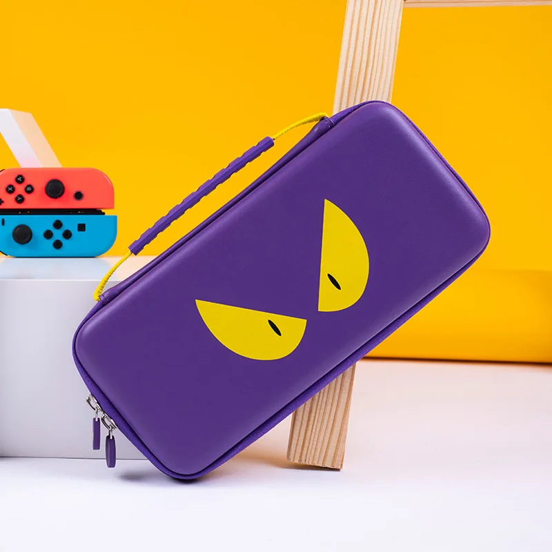 

FOR Nintend Switch Storage Bag Purple Devil Travel Case NS Hard Shell Cover Waterproof Box For Nintendo Switch Lite Game