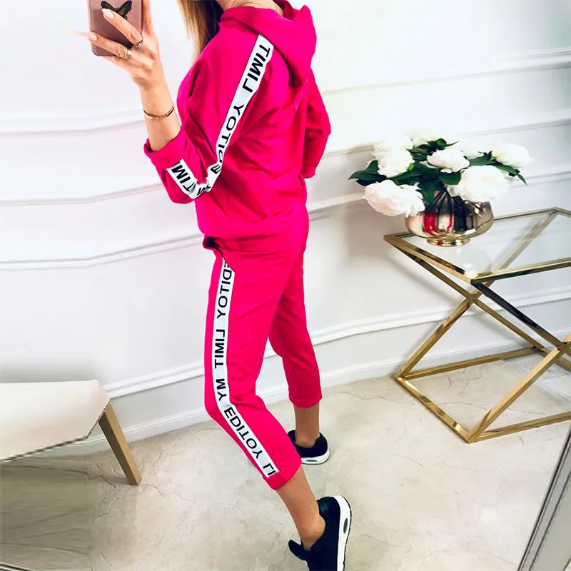 Комплект из двух предметов женские толстовки свитшоты осенняя одежда комплекты