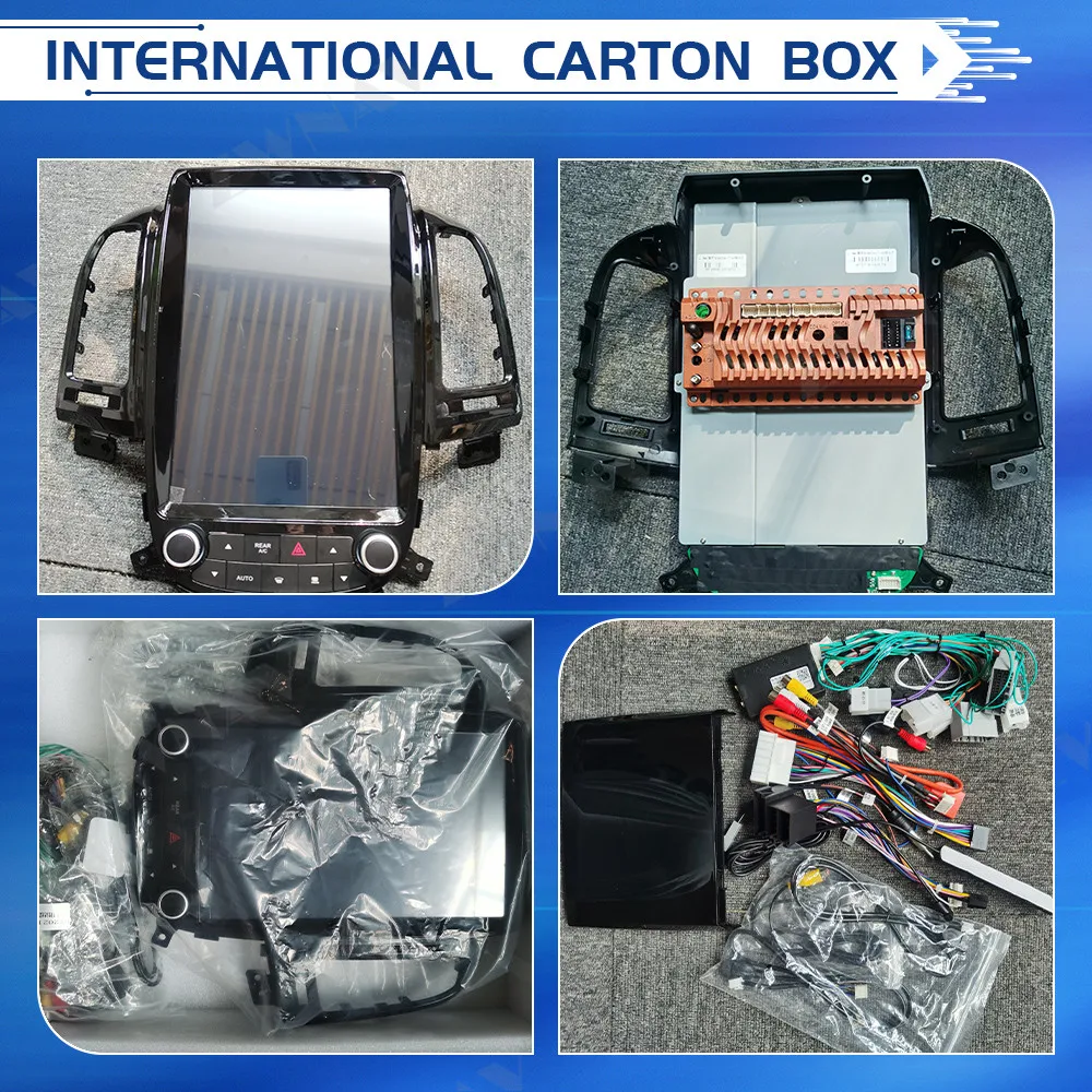 

128G Tesla Screen Android 10 For Hyundai Santa Fe 2006 2007 2008 2009 2010 2011 2012 Radio Auto Stereo GPS Navi Player Head Unit