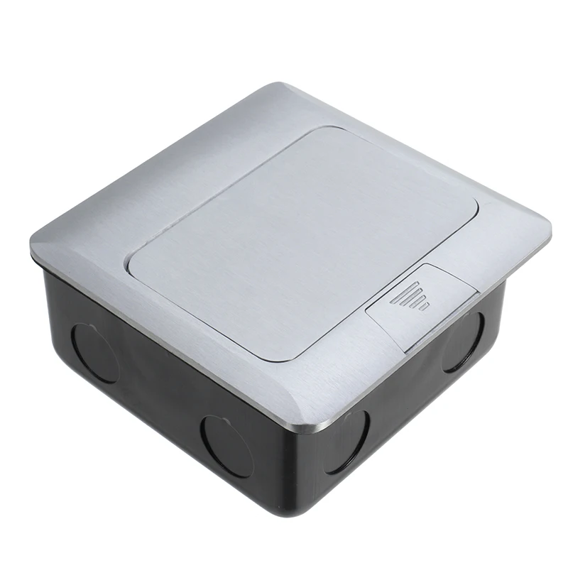 2 способ алюминиевая панель ЕС стандарт вверх пол розетка электрическая