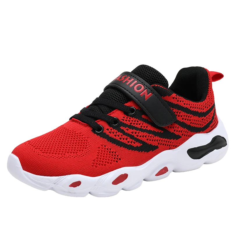 Детские летающие лёгкие сникерсы Обувь На Шнуровке Для детей Повседневная