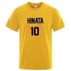 Футболка Haikyuu, одежда для волейбольной команды, Мужская футболка, летняя футболка для взрослых, Повседневная хлопковая футболка с коротким рукавом, футболки с японским аниме, мужские топы