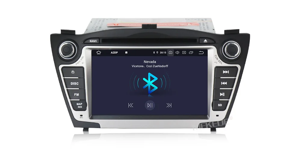 MEKEDE ips экран DSP Android 9,0 автомобильный мультимедийный dvd gps плеер для hyundai IX35 с RDS радио bluetooth wifi 4G