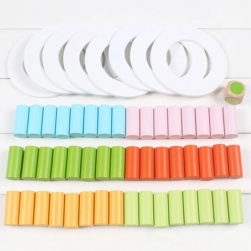 Деревянная башня для пиццы наборная высокая балансировка Летающие шахматы