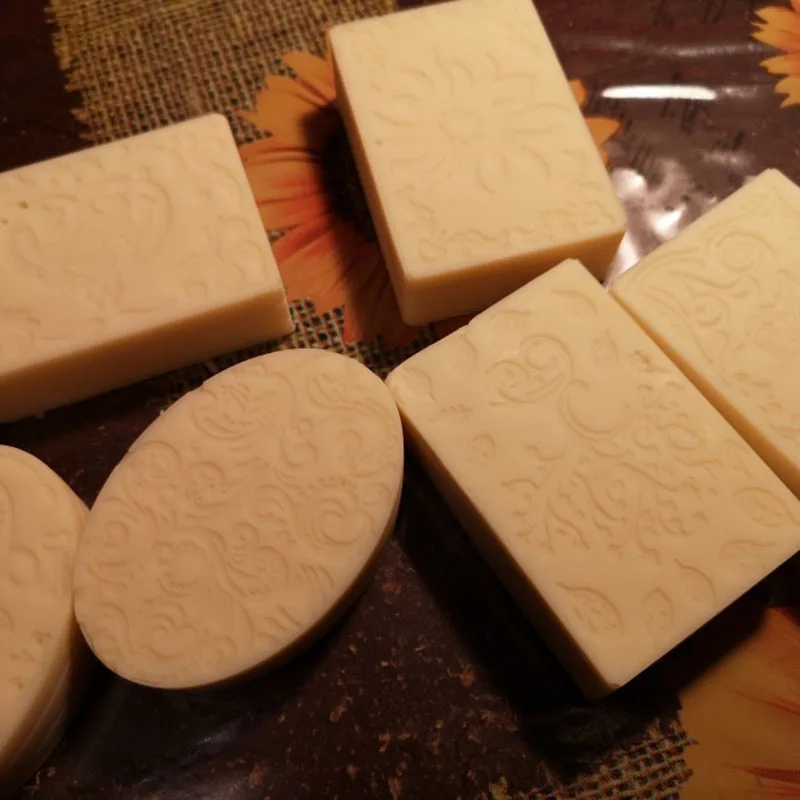 Силиконовая форма для мыла 3D 6 форм овальное прямоугольное мыло ручной работы