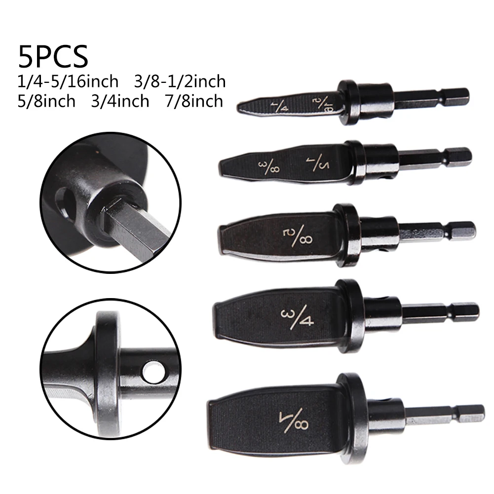 Набор сверл для кондиционеров комплект из 5 насадок шлангов расширителя 1/4 дюйма