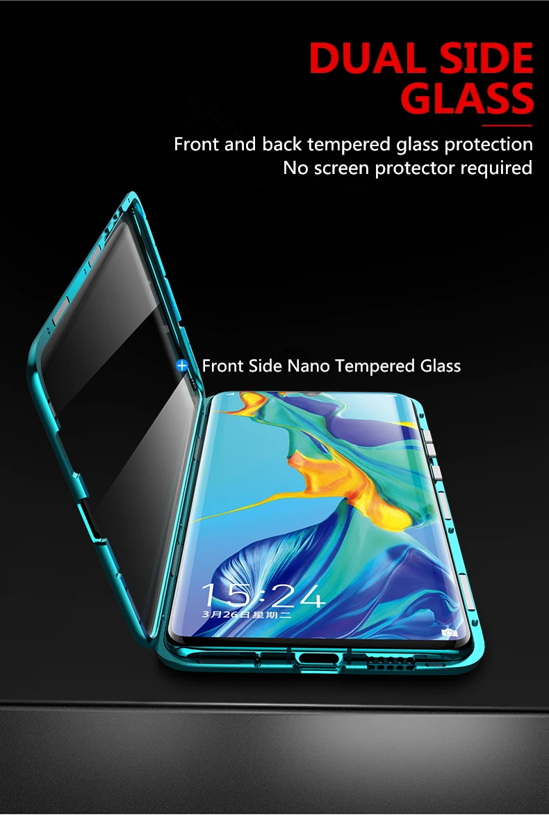 

Double Sided Tempered Glass For OPPO Reno 10X Zoom 2Z Z 2F K1 K3 F11 Pro A7X RX17 Neo A91 A92 A72 A31 A12 AX7 A3S AX5 Phone Case