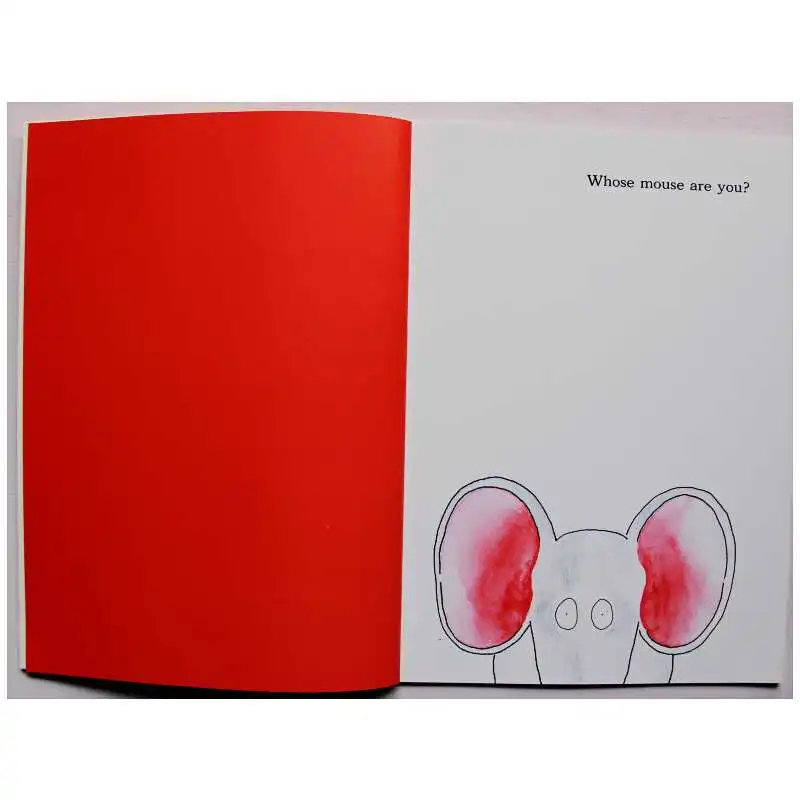 Книга с изображением чьей мыши вы из Роберта Кауса Обучающая книга изображениями