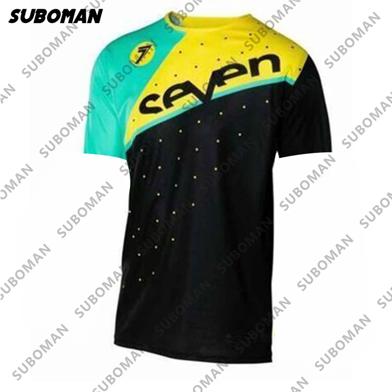

Motorcycle Mountain Bike Team Downhill Jersey MTB Offroad DH Bicycle Locomotive Shirt Cross Country Mountain bicycle shirt men